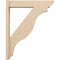 Ekena Millwork 5 1/2-in W x 26-in D x 32-in H Funston Slat Rough Cedar Woodgrain TimberThane Outlooker, Primed Tan OUTUR055X26X32FST24RCPR - alternate 5